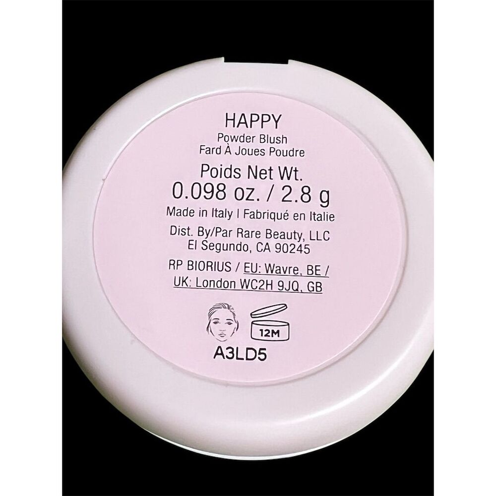 Rare Beauty Soft Pinch Luminous Powder Blush Happy Radiant Finish - Picture 8 of 14